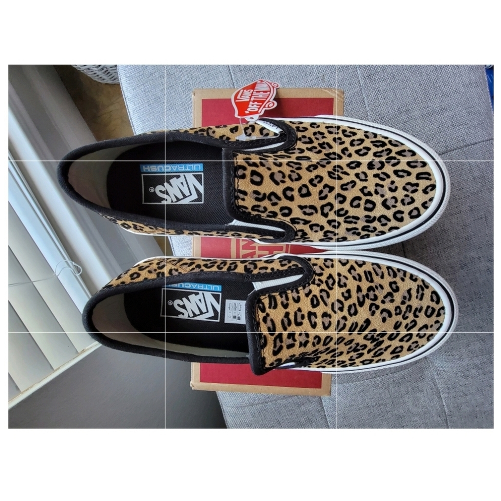 Cheetah print womens VANS